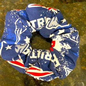 New England Patriots NFL fan hair scrunchy!